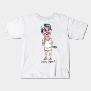 Ashleigh Barty tennis legend Kids T-Shirt